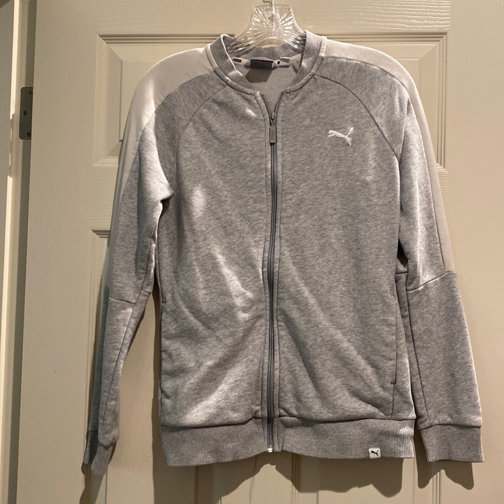 Puma zipped up sweater